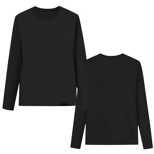 Custom T Shirts for Girl Boy Personalized Long Sleeve Shirt Your Own Design Add Text/Photo/Image/Logo for Children3