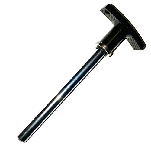 SBDs (Pack of 4) MAGNETIC Pin, Tensile (3/8\" Dia x 3-1/4\" to 3-1/2\" Locking Grip ) Universal Weight Stack Heavy Duty SELECTOR KEY - Deluxe Aluminum T Handle Knob - World Class Hitch PINS - Thumbnail 4