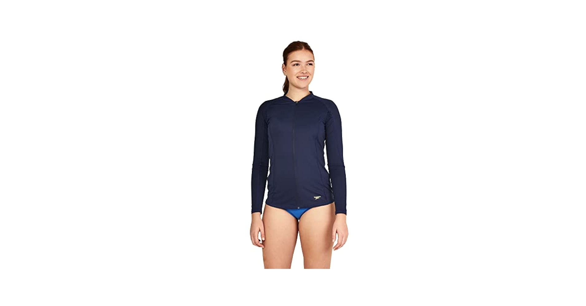 水着・ラッシュガード SPEEDO / CLANE VOLUME SLEEVE RASH GUARD Half Zip Long Sleeve Rashguard | Speedo USA