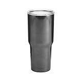 BYO by BUILT 30 Ounce Double Walled Stainless Steel Tumbler Metallic Charcoal 5211323