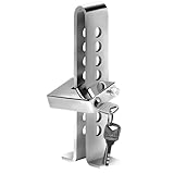 iWagon-8 Hole Brake Clutch Pedal Car Lock Universal Anti-Theft Adjustable Accelerator Throttle Locking Rod