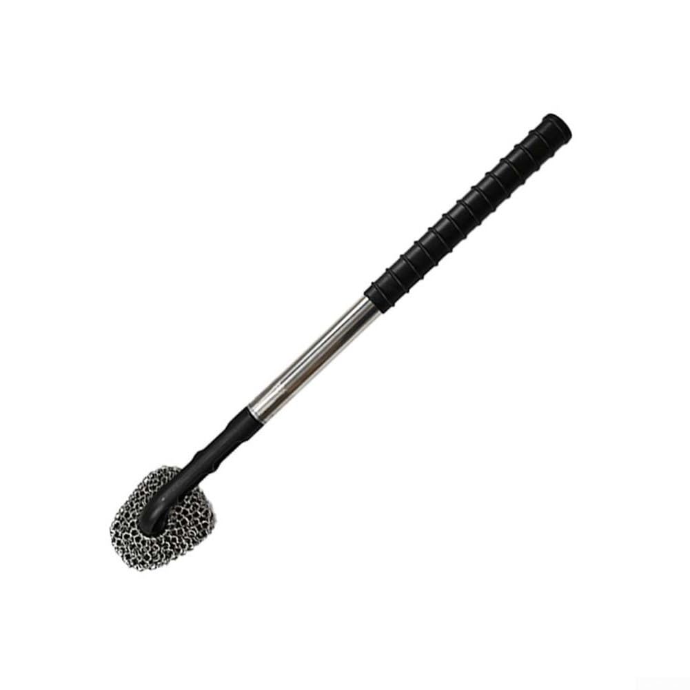 Cepillo Barbacoa para cadena Metal 63cm Sin Cerdas Cepillo Barbacoa