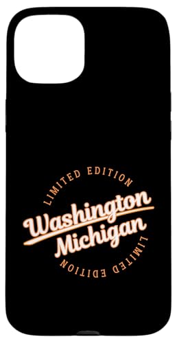Retro Athletic Washington MI Apparel Case for iPhone 15 Plus -  I Love Washington Michigan Designs, GE4CGZWXCNRUSIPHONE_15_PLUS