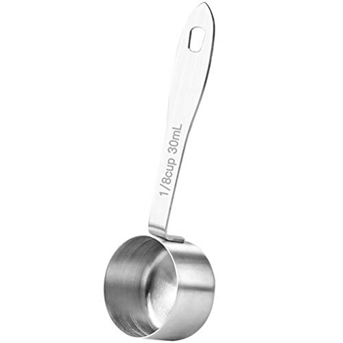 Cabilock Colher De Medição De Café Colher De Sopa de Aço Inoxidável Punho Longo Colher de Café de Le