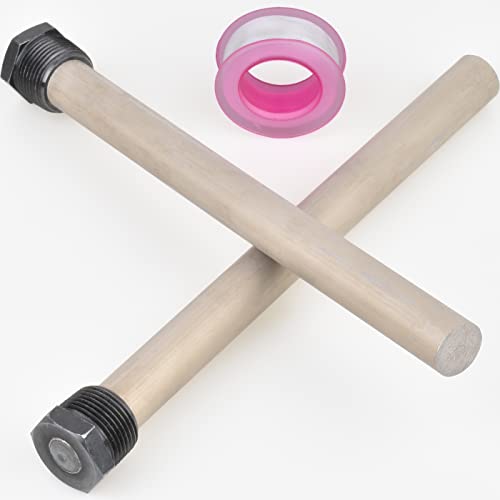 Anode Rv Water Heater Set Of 2 - Camper Water Heater Anode Rod 3/4'' Thread - Magnesium Rv Anode Rod - Compatible With Mor-Flo And Suburban Water Heater Tanks #TOP1