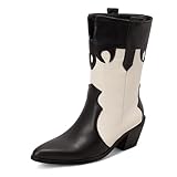 [Occasions] Ces bottes western de cowboy peuvent être assorties à toutes les tenues de printemps, d'été, d'automne et d'hiver dans votre placard, telles que des jeans, des sweats à capuche, des sweat-shirts, des jupes, des robes, des coupe-vent, des doudounes, parfaites pour les concerts, les enterrements de vie de jeune fille, les bals de fin d'année ou le shopping. , balades et autres événements