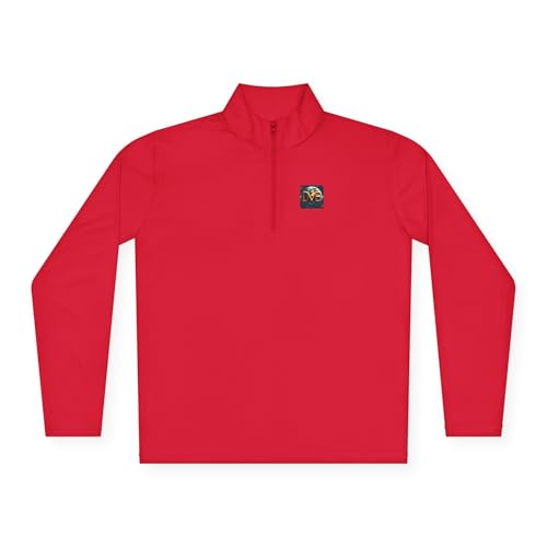Sporty Unisex Quarter-Zip Pullover for Outdoor Adventures, Casual Wear, Gift for Athletes, Fall Fashion, Layering Piece