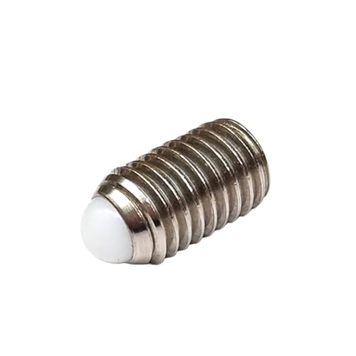 Tornillo de émbolo con resorte de bola M6 para evitar desajustes por vibración en maquinaria
