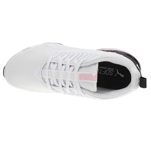 PUMA Women's Voltaic Evo Cross Training Shoes, White-Rose Mauve AH25, 9