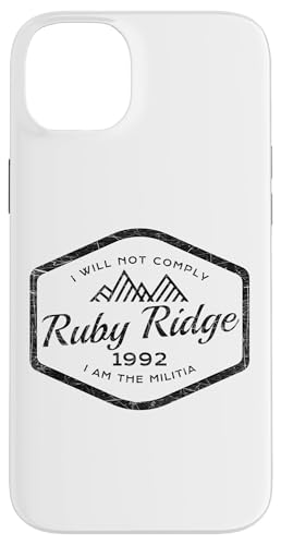 Ruby Ridge 1992 I Will Not Comply I Am the Legionnaire �o�b�W �X�}�z�P�[�X iPhone 14 Plus �p