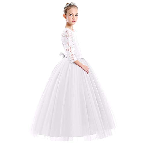 Robe de soirée fille confortable en tulle qui ne gratte pas