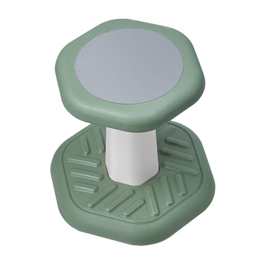 Happybuy Kids Wobble Chair, Active Chair with Sponge Cushion, Improves Focus & Posture, Ideal for Schools & Preschools, Age 3-7, Green