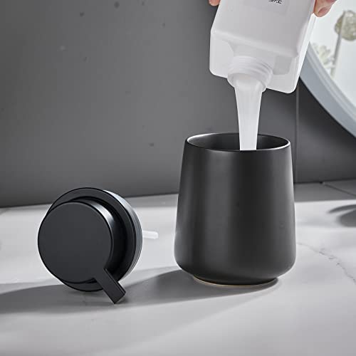 Eyrozia SOAP DISPENSER Ceramic Lotion Hand Soap Dispenser Bathroom thumb #4