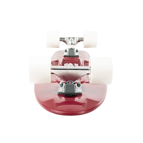 Retrospec Quip Skateboard 22.5" Classic Retro Plastic Cruiser Complete Skateboard with Abec 7 bearings and PU wheels