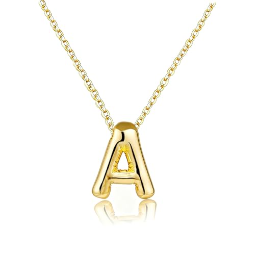 MTINEAPS Gold Initial Necklaces Gifts for Teen Girls Women