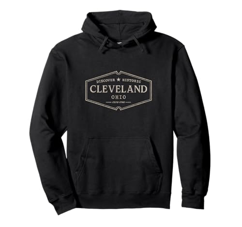 Cleveland Ohio | Cleveland OH histórico Sudadera con Capucha