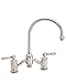 Waterstone 6300-TB Hampton Bridge Faucet - Lever Handles Tuscan Brass
