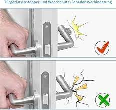 OG-ER Türstopper klinke Türklinkenpuffer Türklinken stopper, 5er-10er-20er Set, türgriff schutz, türstopper türklinke, türklinkenpuffer transparent (5er Set)