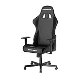 DXRacer Formula Gaming Chair, Reclining, Rocking, Ergonomic Design, High Back Computer Gaming Home Office Leather Desk Chair with 3D Armrests, Headrest, Lumbar Support, Swivel Base, Black