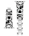 Anne Klein Women's Acetate Fashion Band for Apple Watch Secure, Adjustable, Apple Watch Band Replacement, Fits Most Wrists
