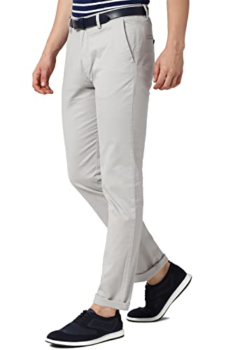 Image of Peter England Men's Slim Casual Pants
