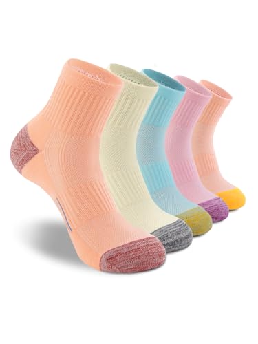 Hiking Socks Womens Cushioned Athletic Running Casual Ankle Socks