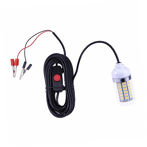 KICHOUSE Fishing Light 2835 Led Outdoor Lights Waterproof Sewer Lamp Fish Lamp Attract Fish Prawns