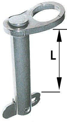 Goupille arrêt filetée anti-corrosion Osculati en inox 316