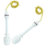 Piutouyar 2 Pack PP Plastic Float Switch, Water Pump Tank Liquid Water Level Sensor