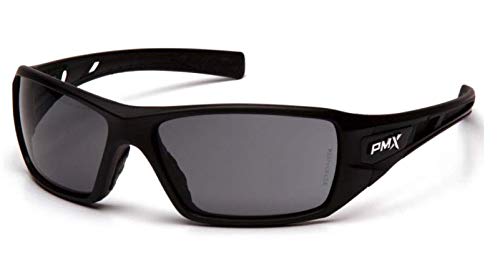 Pyramex Velar SB10420D Schutzbrille, schwarzer Rahmen, graue Gläser, 12 Stück