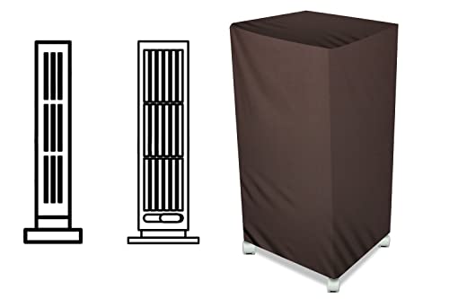 The Furnishing Tree Air Cooler Cover compatible for Kenstar Personal 35 Ltr Tower Cooler, Ployester, Coffee