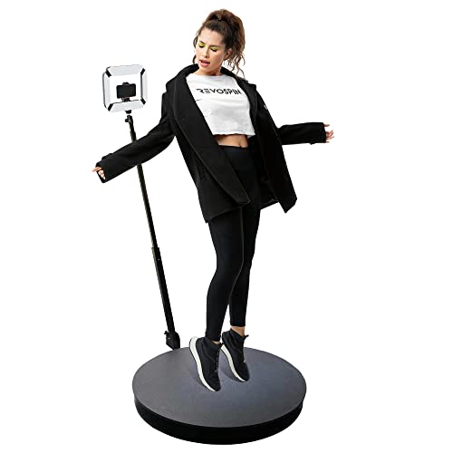 RevoSpin RM-4 Round 360 PhotoBooth (Manual Spin) with Case and Phone Mount