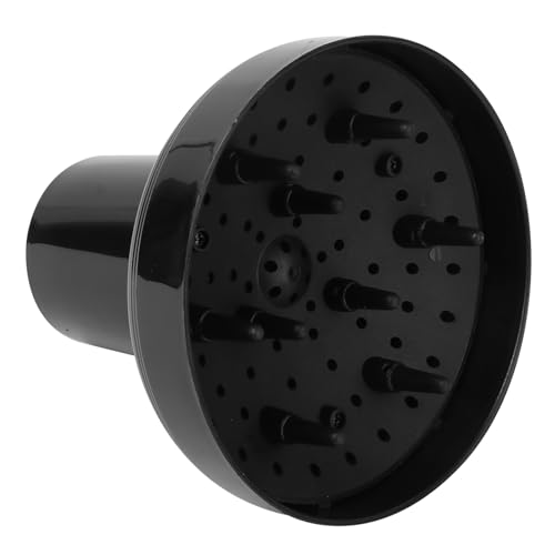 Happyyami 1Pieza Difusor De Negro Con Cubierta Herramienta Para Peinados Sin Frizz Compatible Con Mayoría De Secadores