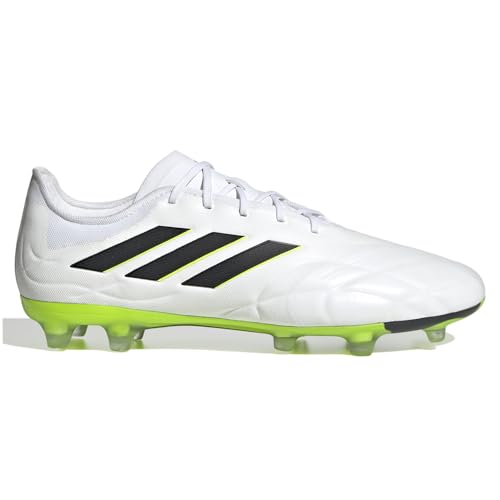 Adidas Unisex-Adult Copa Pure.2 Firm Ground White/Core Black/Lucid Lemon 4 - image 4