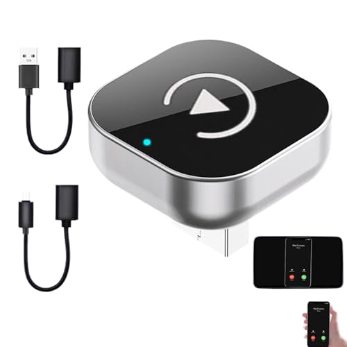 Écran de lecture sans fil voiture, convertisseur USB de navigation et appel mains libres