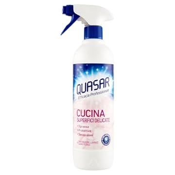 Quasar Sgrassatore Cucina Spray 580ml, 580ml