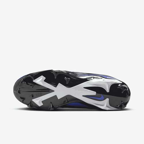 Image of Nike Alpha Menace 4 Elite Football Cleats (FD7036-600, University Red /Team Red /Black /White)