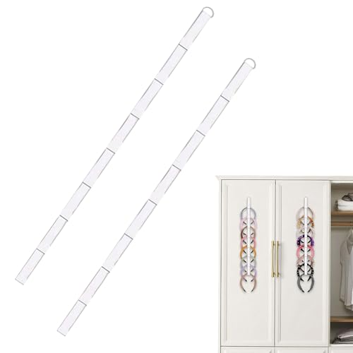 Soporte para diadema, 8 ranuras elásticas que ahorra espacio, soporte de pared para exhibición de diadema, para dormitorio, armario, baño, dormitorio, entrada, estudiantes, adolescentes