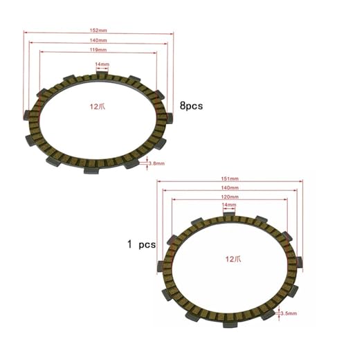 Discos de embrague para reparar los tirones de tu moto CBR1000F 4