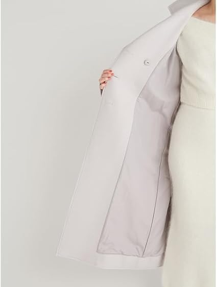 【新品】CELFORD ウール混ロングトレンチコート IVR 38 Amazon.co.jp: [セルフォード] ウール混ロングトレンチコート
