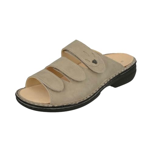 Finn Comfort Kos, Damen Offene Sandalen, Grau (Rock), 38 EU