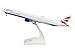 Skymarks British Airways Boeing 777-300ER Model Airplane – 1/200 Scale Officially Licensed Plastic Aircraft with Landing Gear & Display Stand – Detailed Collectible Toy for Kids Ages 3+
