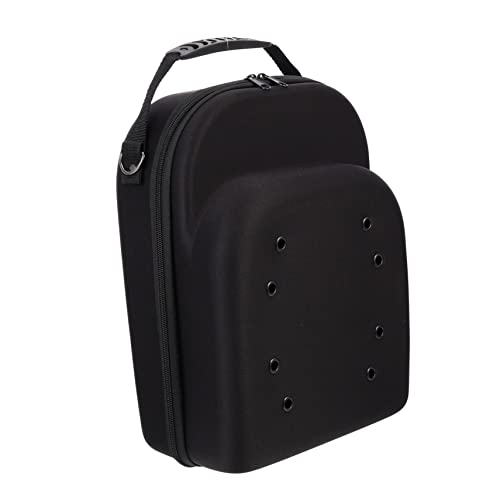 DECHOUS Hat Storage Box for Travel Portable Baseball Cap Carrier Case with Smooth Zipper Wide Compatibility for Hats Collision Drop Protection Convenient Handle