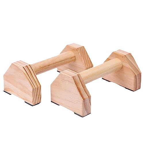 Yardwe 1Pair Solid Wood Frame Durable Muscle Training Device for Fitness Equipment Enhance Range of Motion Tricep Focus for Home Workouts and Calisthenics