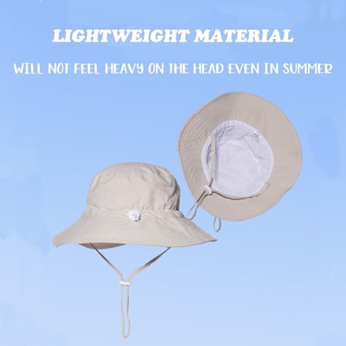 Custom Baby Bucket Hat for Toddler Personalized Baby Sun Hat for Infant Boys Girls UPF 50+ Sun Protection Wide Brim Hat3