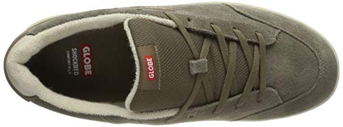 Image of Globe Men's Skateboarding Shoes, Grey Walnut Oatmeal 16310, 8 UK