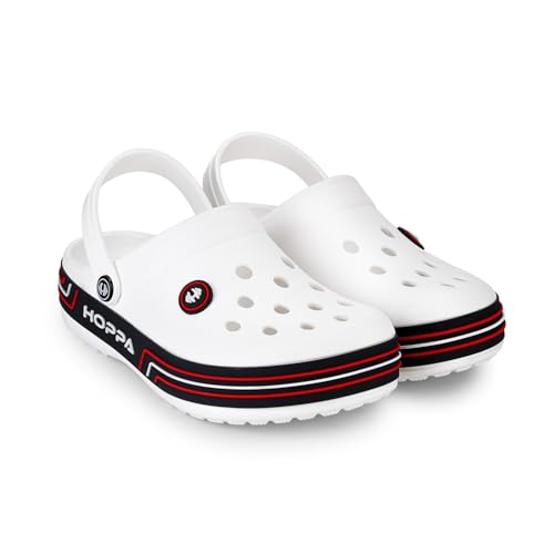 Image of Hoppa Trio Clogs for Men, Extra Soft EVA Moulded Slip-On Clogs | Lightweight, Cushioned, Water-Resistant & Non-Slip | Everyday Casual Footwear