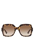 Non polarisé Gucci Lunettes de Soleil GG1337S Havana/Brown Shaded 54/22/140 femme