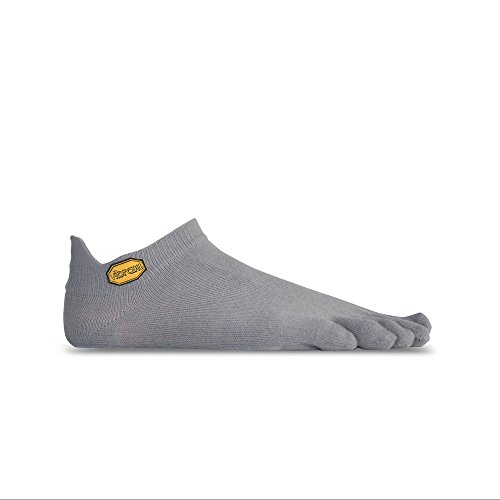 Vibram FiveFingers Athletic No-Show Toe Socks - SS19 - Small - Grey2