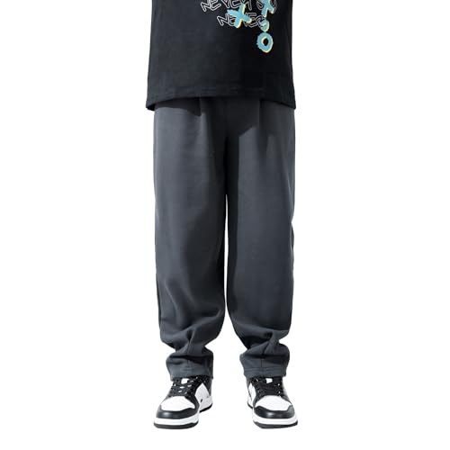 Kids Baby Boys' Pull-On Athletic Pants High Waisted Warm Trousers Lightweight Sweatpants Sweats for Boys,Girls